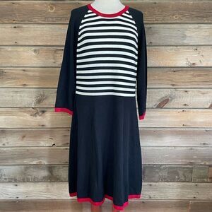 Studio One New York Sweater Dress Size XL EUC